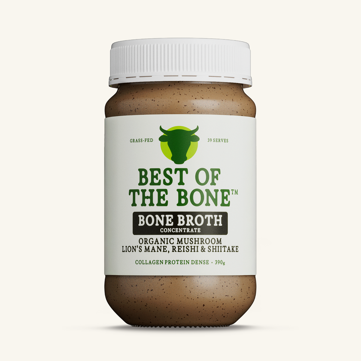 Best Of The Bone Bone Broth Organic Mushroom - 390 g
