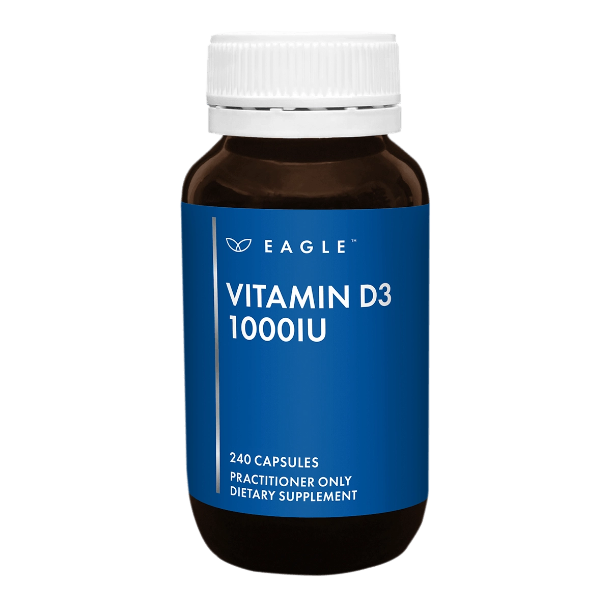 Eagle Vitamin D3 1000 IU - 240 capsules