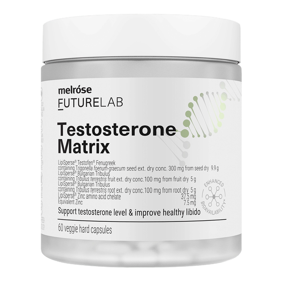 Melrose FutureLab Testosterone Matrix - 60 capsules