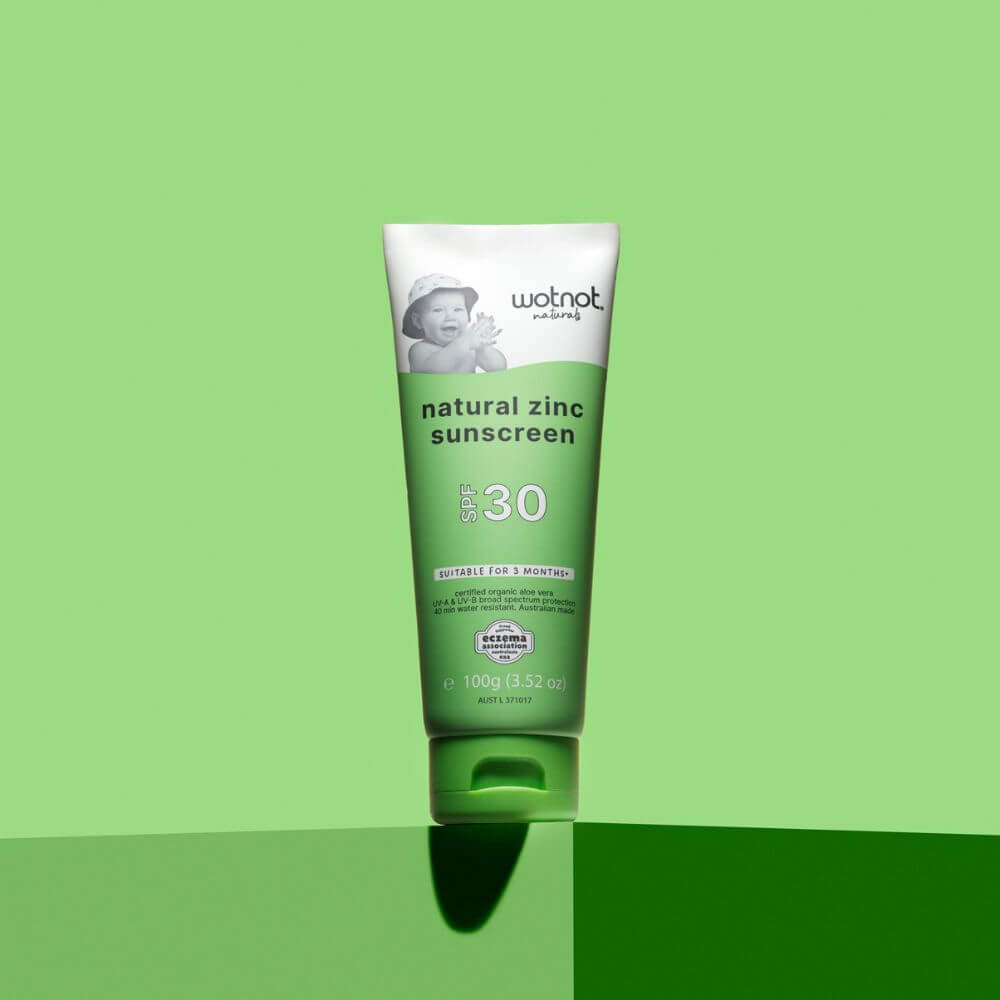 Wotnot Natural Zinc Sunscreen SPF 30 Suitable For 3 Months+ 100g – additional image 16