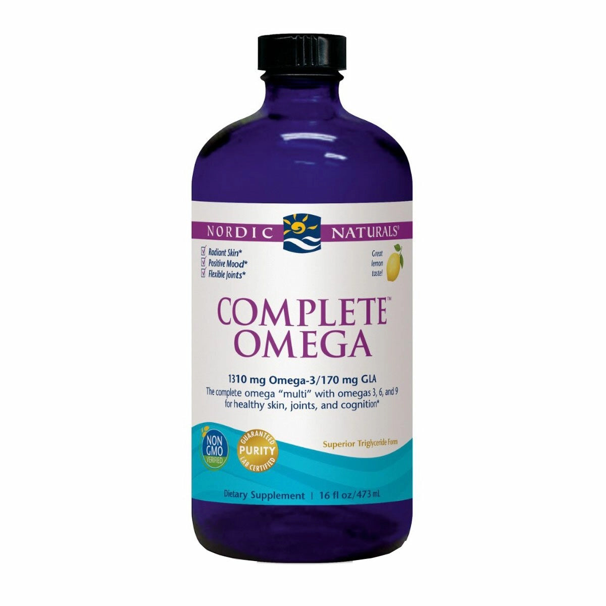 Nordic Naturals Complete Omega Liquid - 473 mL Lemon
