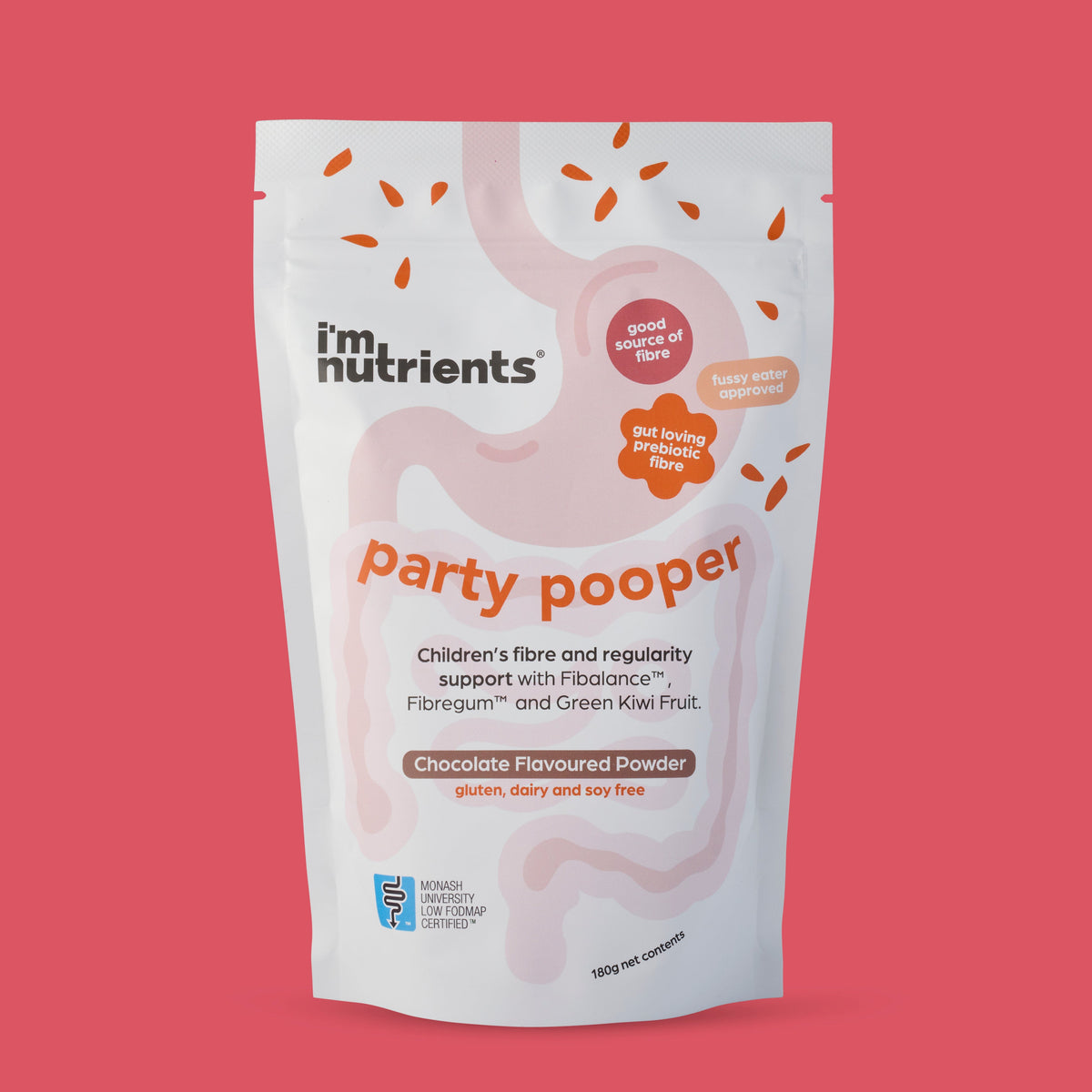 I'm Nutrients Party Pooper - 180 g Chocolate