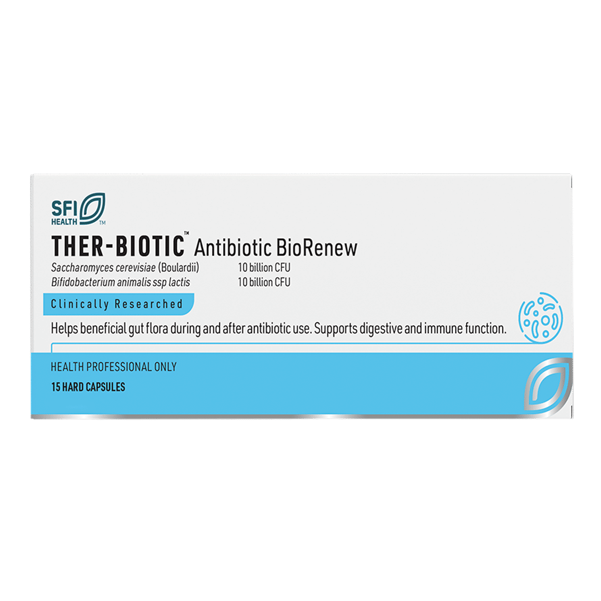 SFI Health Ther-Biotic Antibiotic BioRenew - 15 capsules