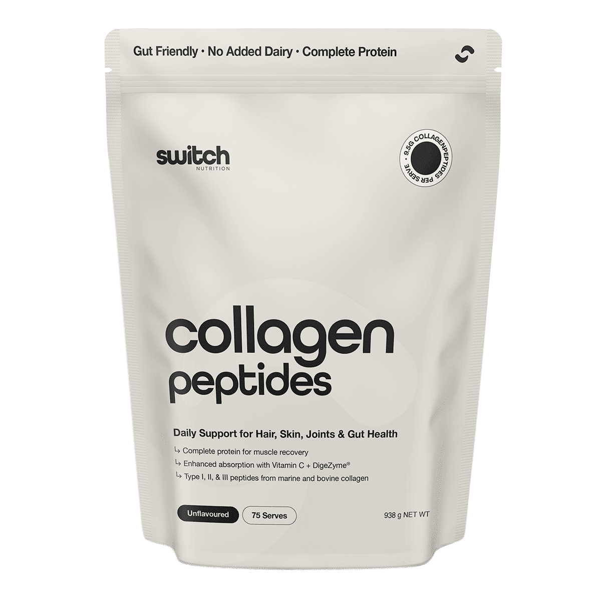 Switch Nutrition Collagen - 938 g Unflavoured