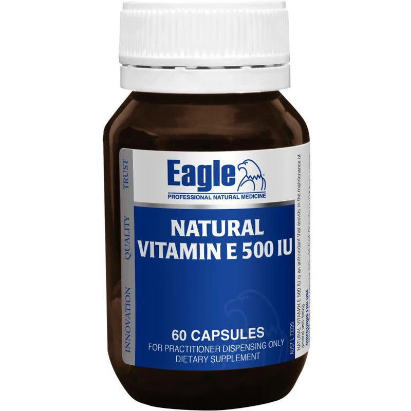 Eagle Natural Vitamin E 500 IU - 60 capsules