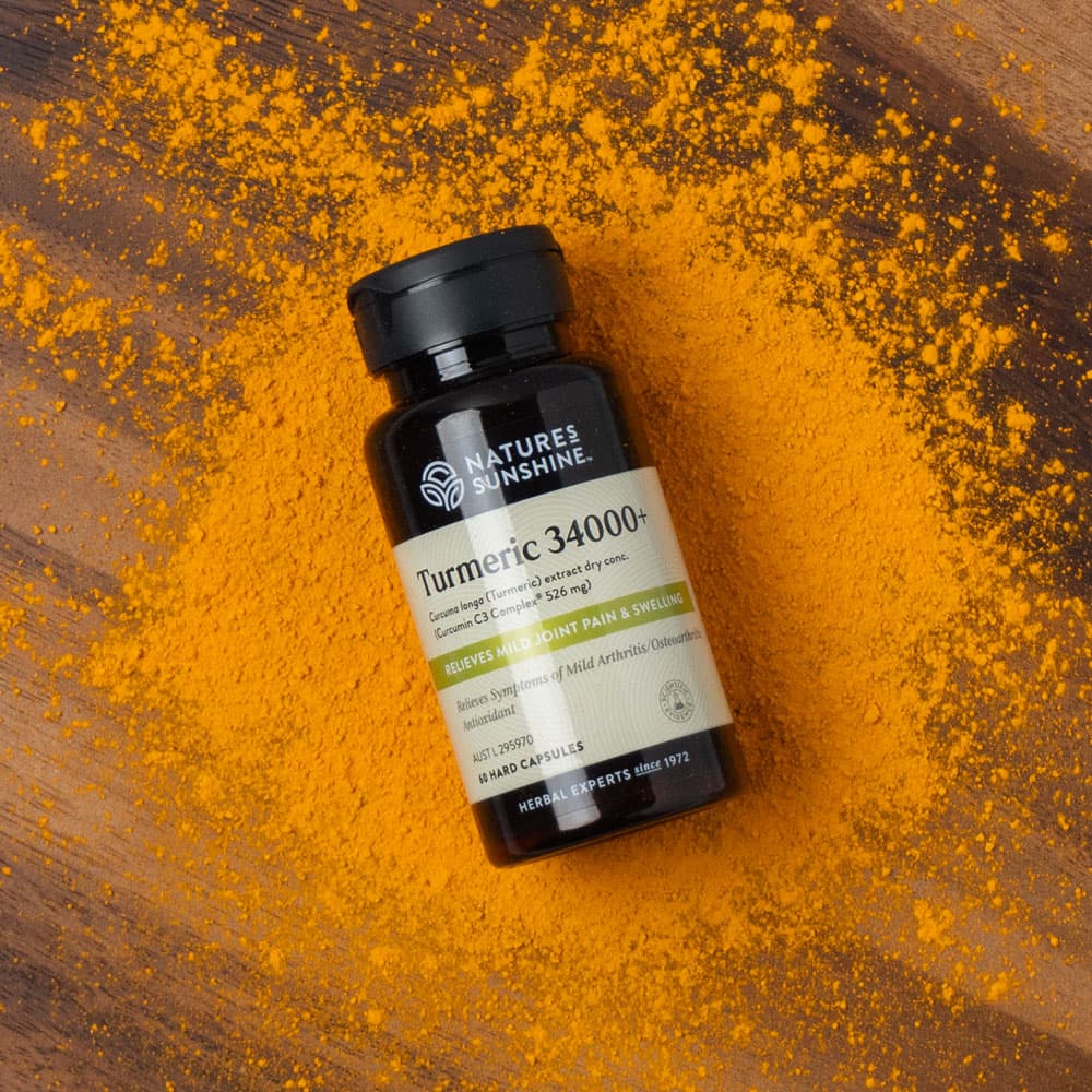 Nature's Sunshine Turmeric 34000+ 60 Capsules