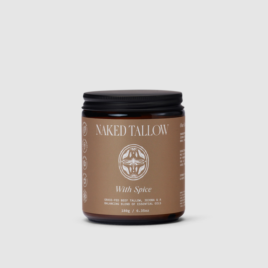 Naked Tallow - With Spice Tallow Cream 180g/220mL