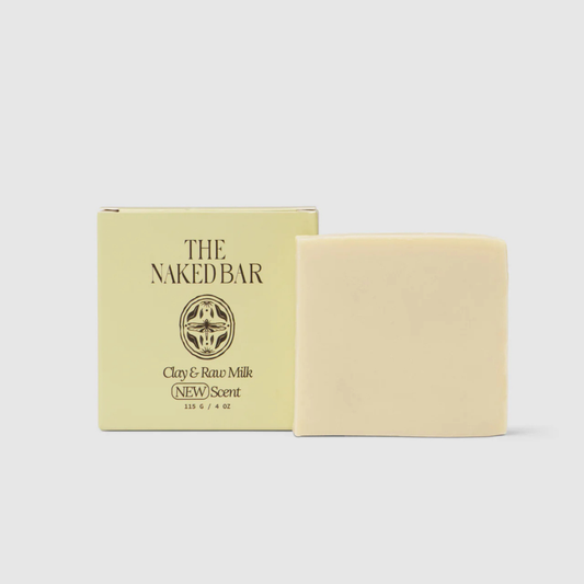 Naked Tallow The Naked Soap Bar: SCENTED, RAW MILK & TALLOW 115g