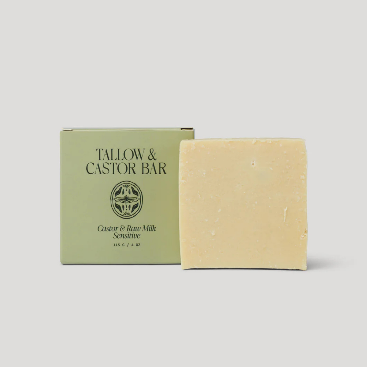 Naked Tallow & Castor Soap Bar - Unscented 115g