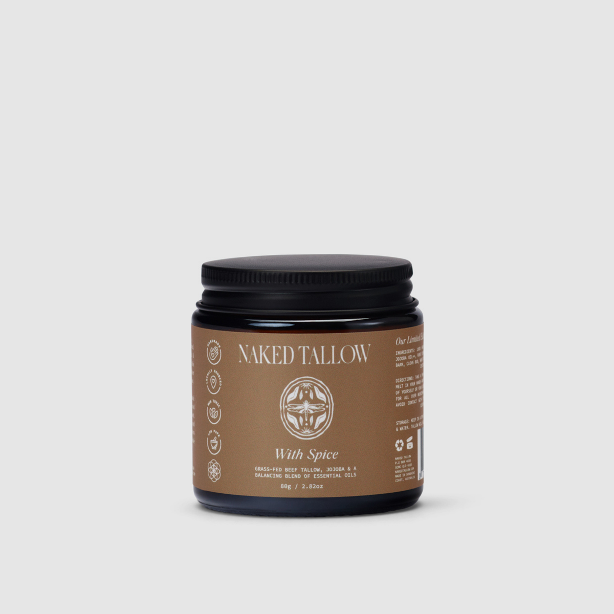 Naked Tallow - With Spice Tallow Cream 80g