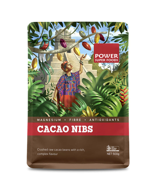 Power Super Foods Cacao Nibs - 500 g