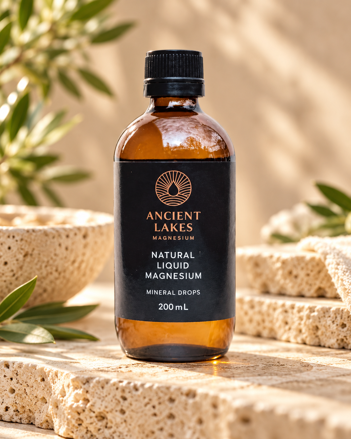 Ancient Lakes - Natural Liquid Magnesium - 200 mL