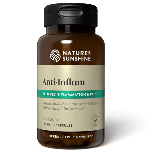 Nature's Sunshine Anti-Inflam 475mg 100 Capsules