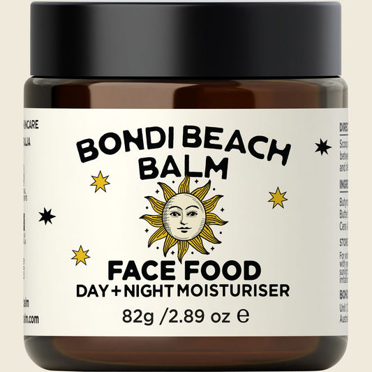 Bondi Beach Balm FACE FOOD Day + Night Moisturiser Hydrating Balm 82g