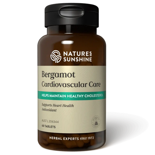Nature's Sunshine Bergamot Cardiovascular Care 60 Tablets