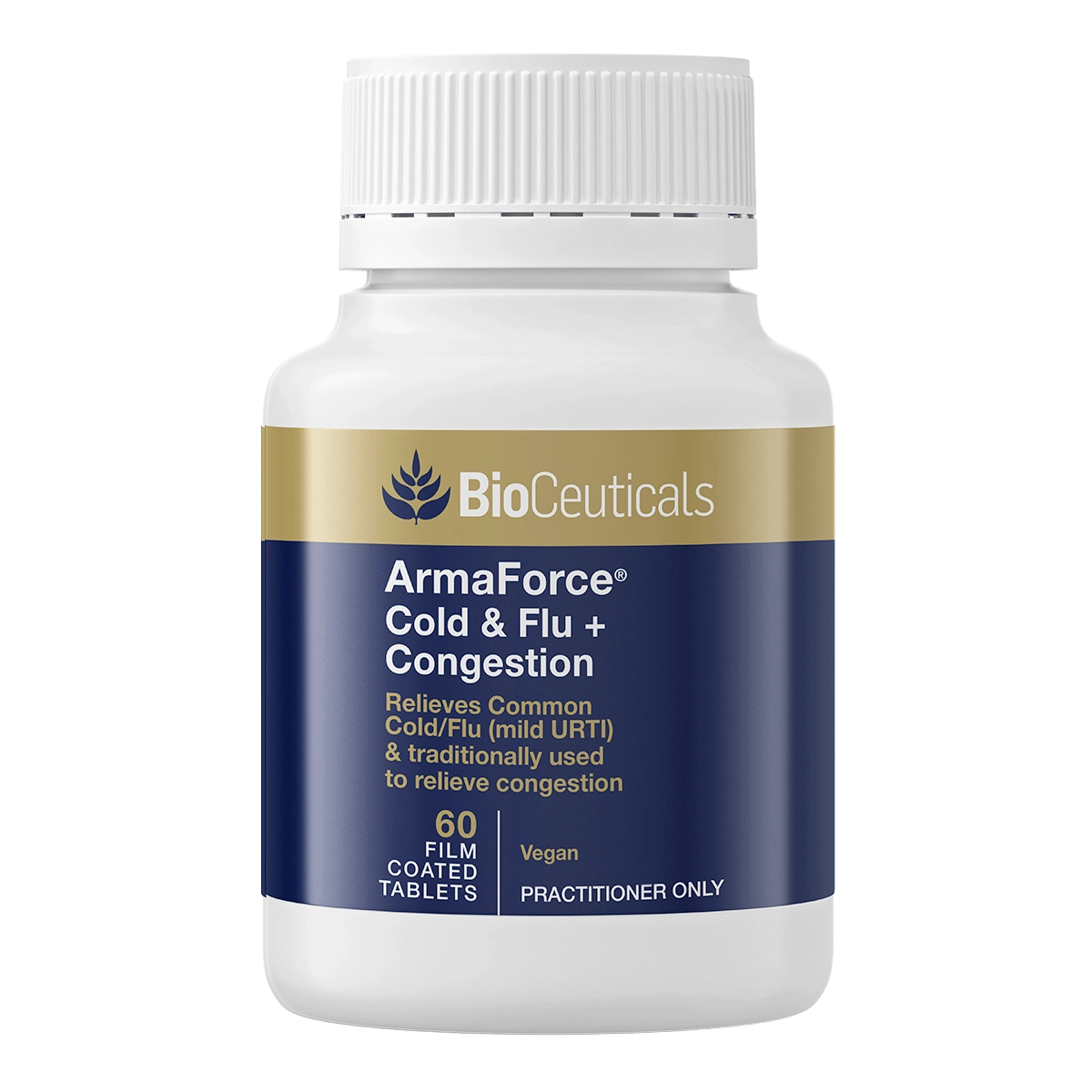 BioCeuticals ArmaForce Cold & Flu + Congestion - 60 tablets