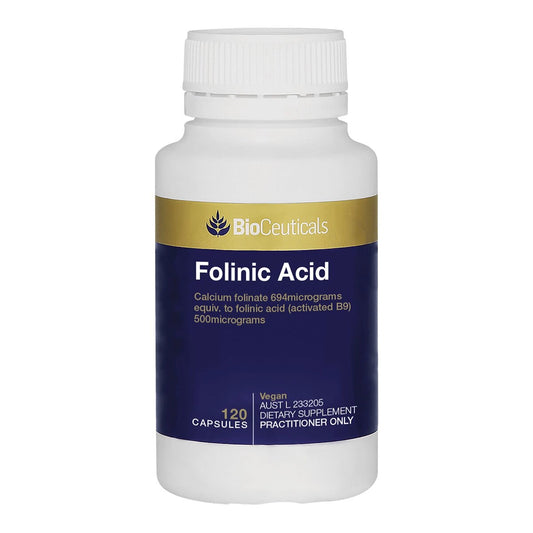 BioCeuticals Folinic Acid - 120 capsules