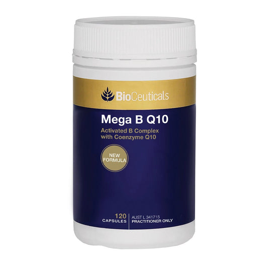 BioCeuticals Mega B Q10 - 120 capsules