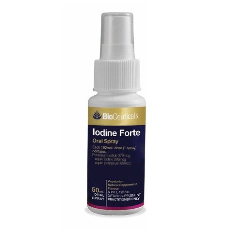 BioCeuticals Iodine Forte - 50 mL Peppermint