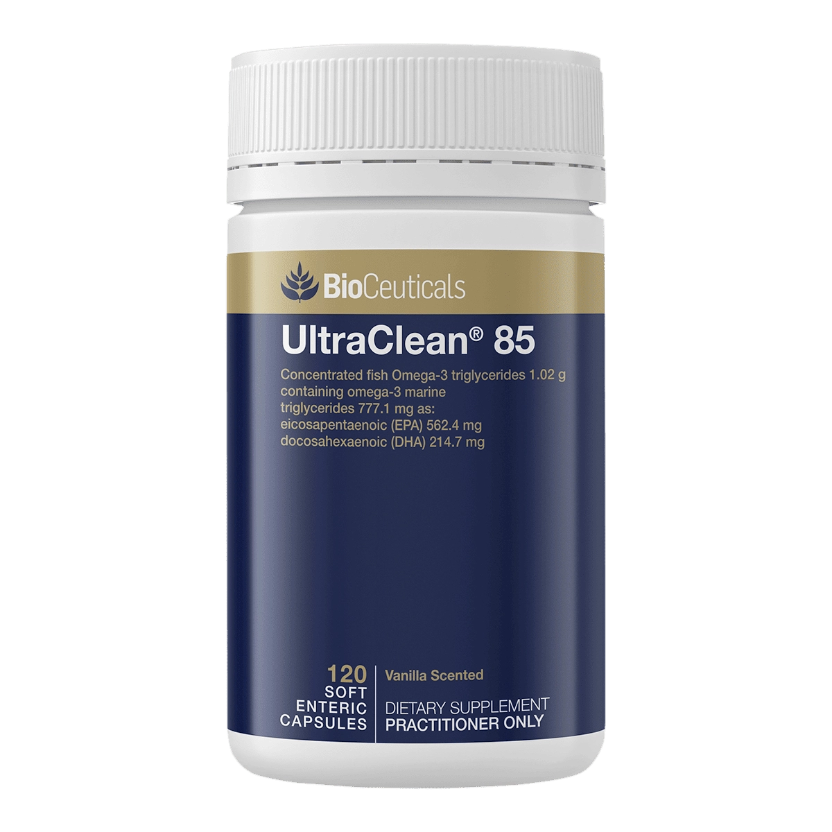 BioCeuticals UltraClean 85 - 120 capsules Vanilla