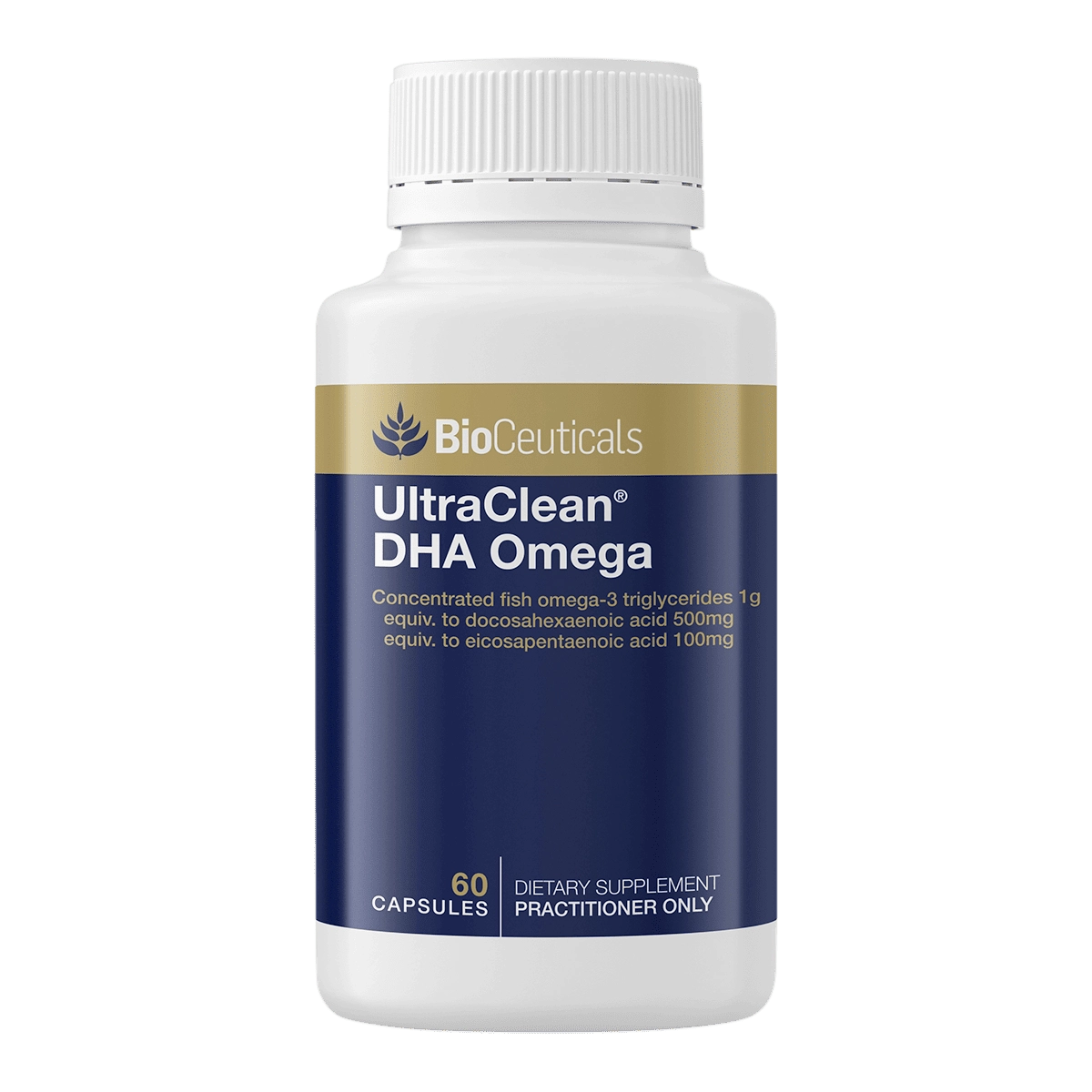 BioCeuticals UltraClean DHA Omega - 60 capsules
