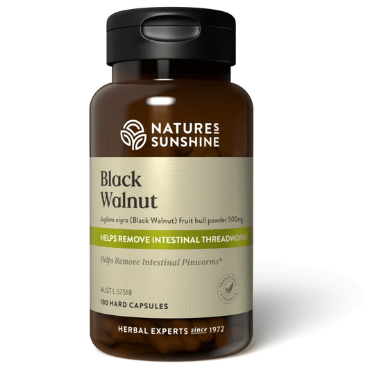 Nature's Sunshine Black Walnut 500mg 100 Capsules