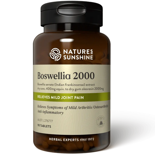 Nature's Sunshine Boswellia 2000mg 90 Tablets