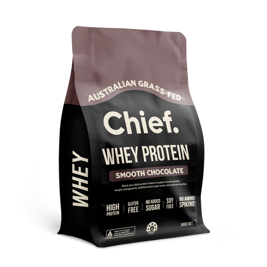 Chief. Whey Protein - 900 g Smooth Chocolate