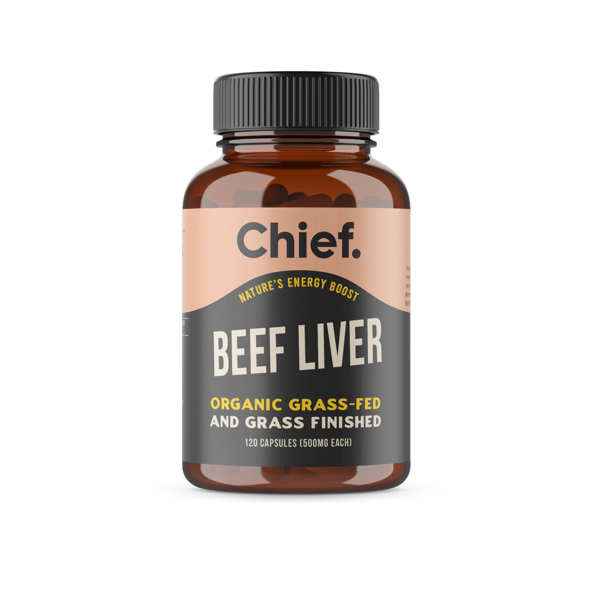 Chief. Beef Liver - 120 capsules