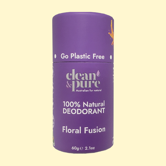 Clean & Pure - Floral Fusion Natural Deodorant 60g