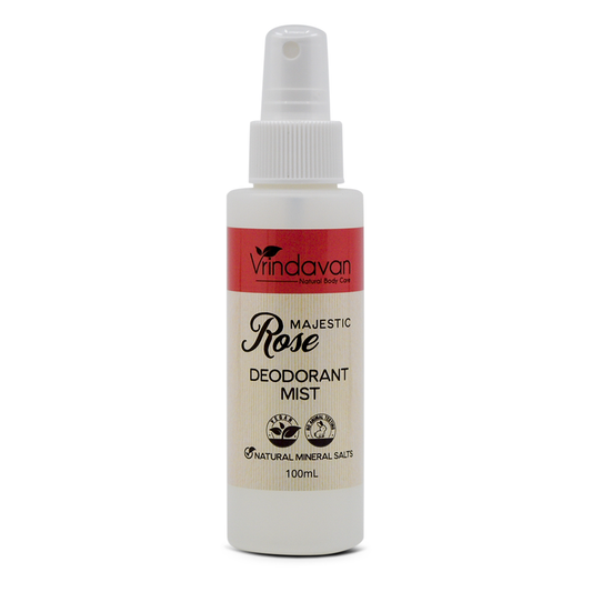 Vrindavan Deodorant Mist Majestic Rose 100ml