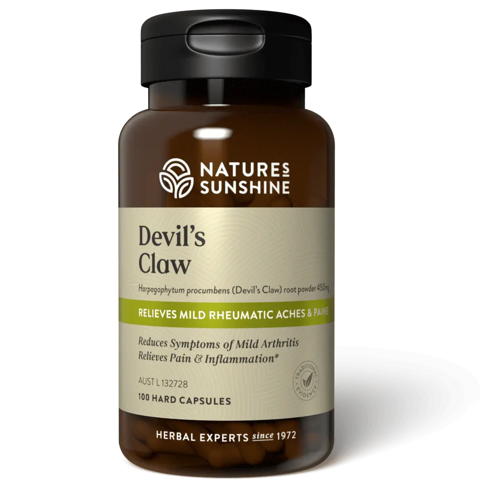 Nature's Sunshine Devil's Claw 450mg 100 Capsules