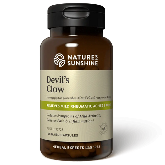 Nature's Sunshine Devil's Claw 450mg 100 Capsules