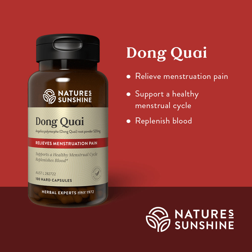 Nature's Sunshine Dong Quai 520mg 100 Capsules