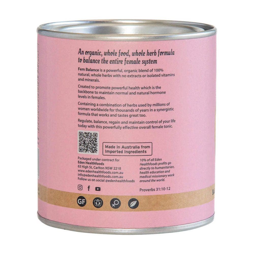 Eden Health Foods Fem Balance 150g – additional image 2