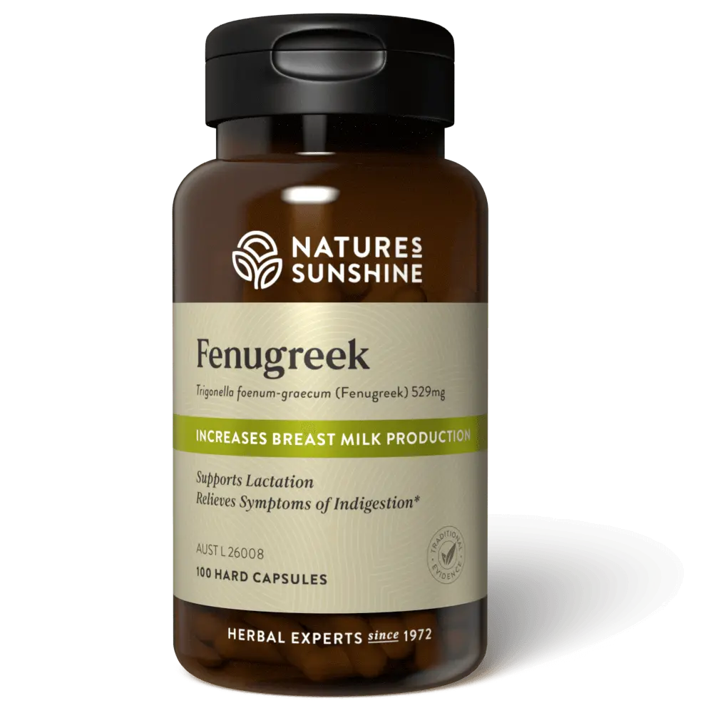 Nature's Sunshine Fenugreek 529mg 100 Capsules