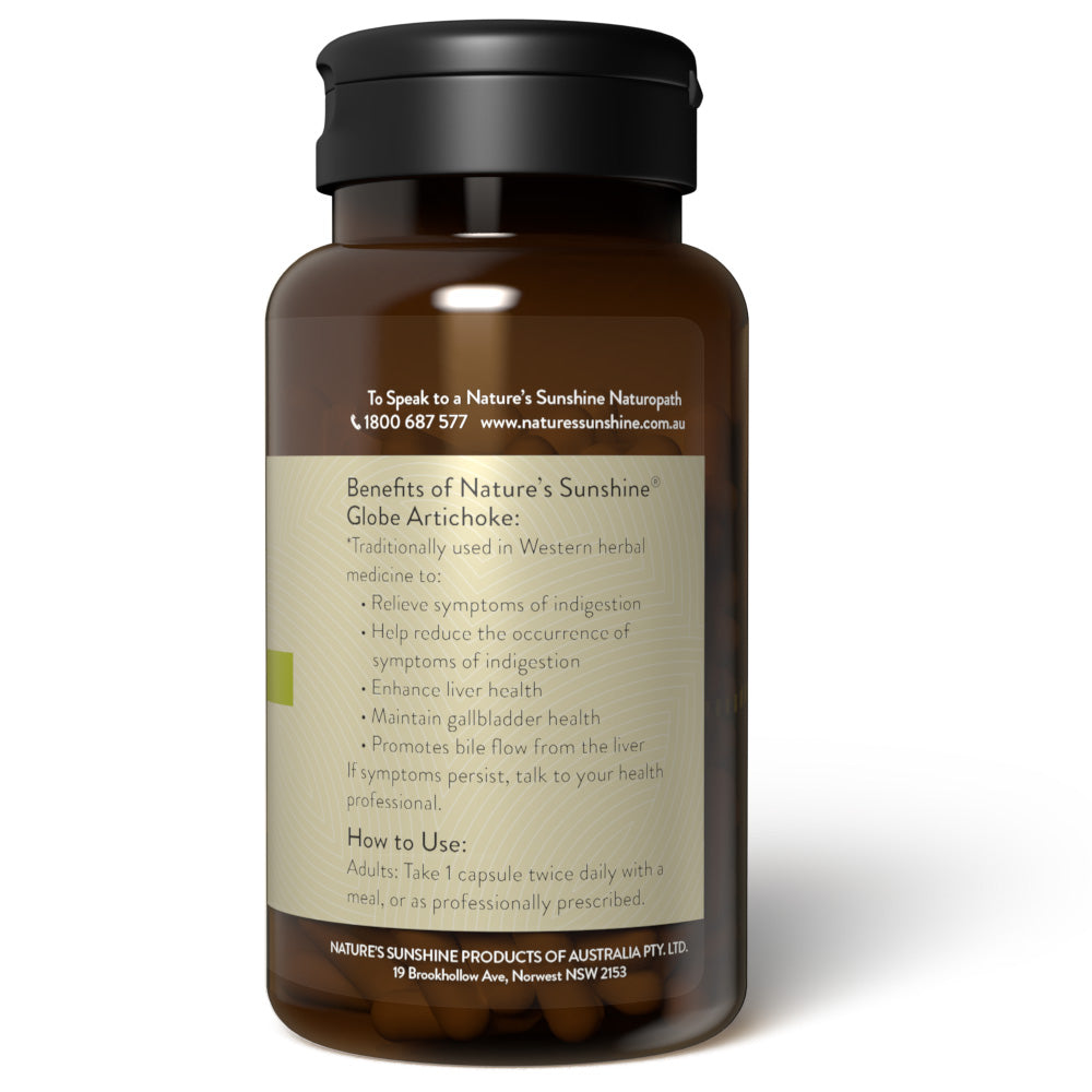 Nature's Sunshine Globe Artichoke 6000mg 90 Capsules