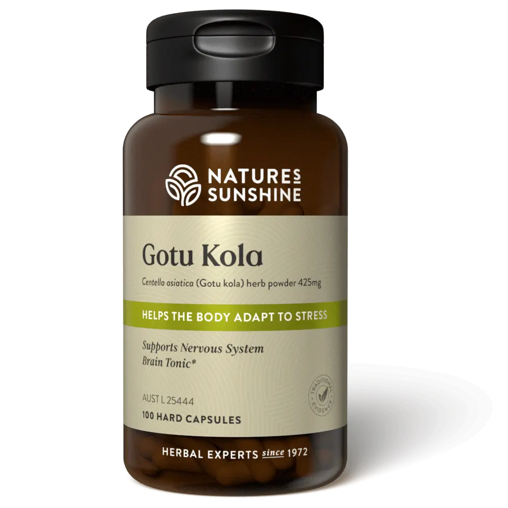 Nature's Sunshine Gotu Kola 425mg 100 Capsules