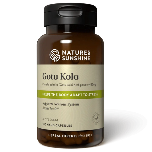 Nature's Sunshine Gotu Kola 425mg 100 Capsules