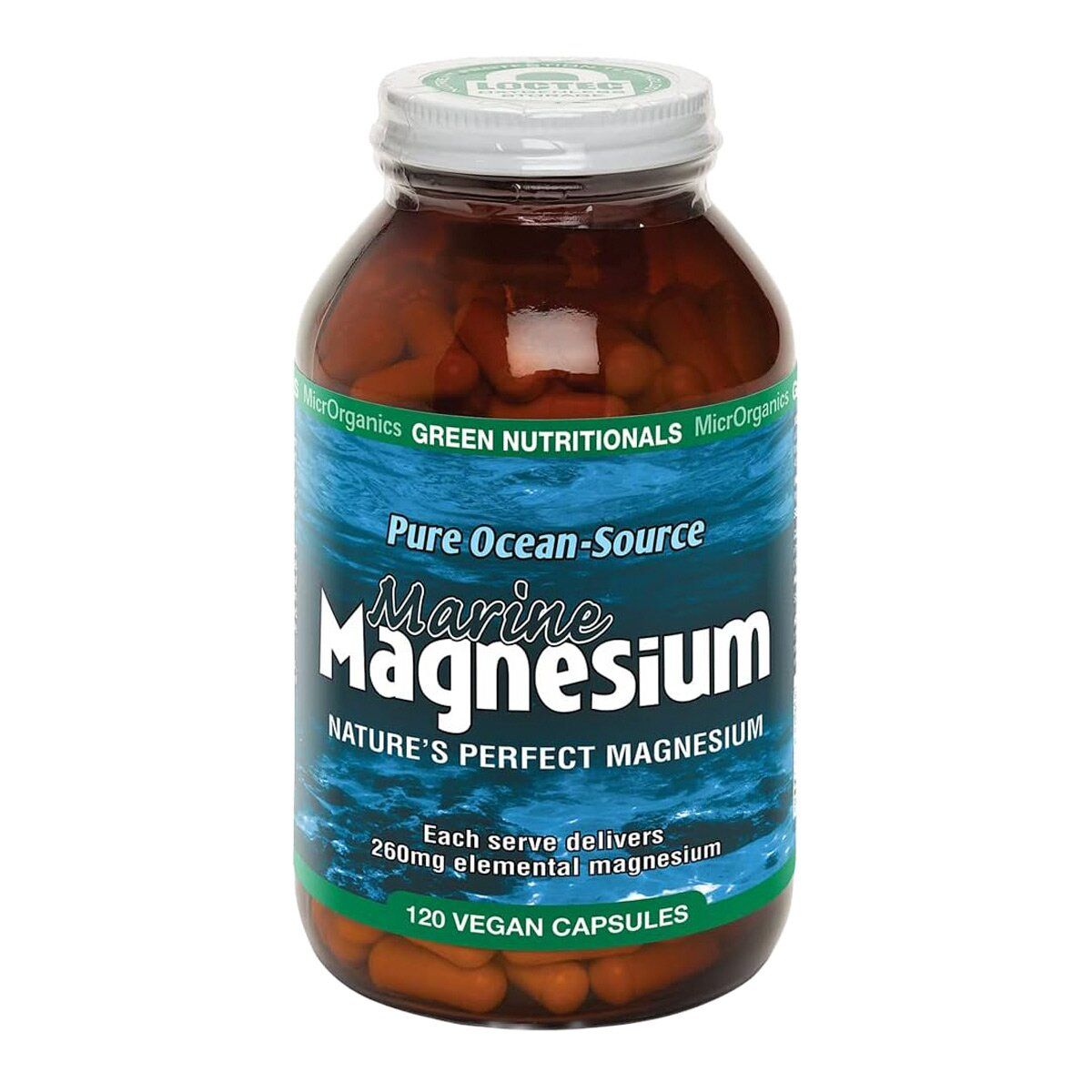 Green Nutritionals Marine Magnesium - 120 capsules