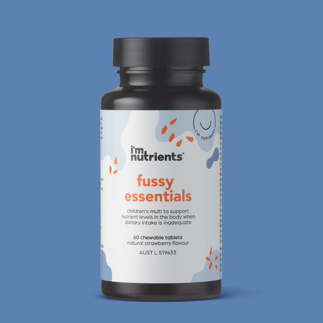 I'm Nutrients Fussy Essentials - 60 tablets Strawberry