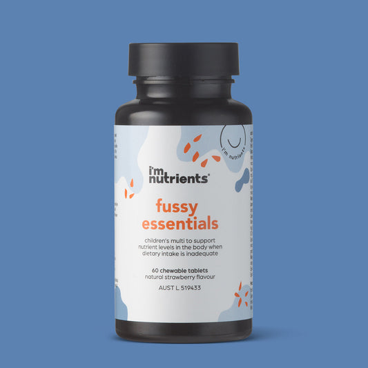 I'm Nutrients Fussy Essentials - 60 tablets Strawberry