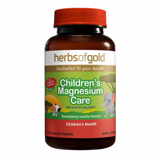 Herbs of Gold Children's Magnesium Care - 60 tablets