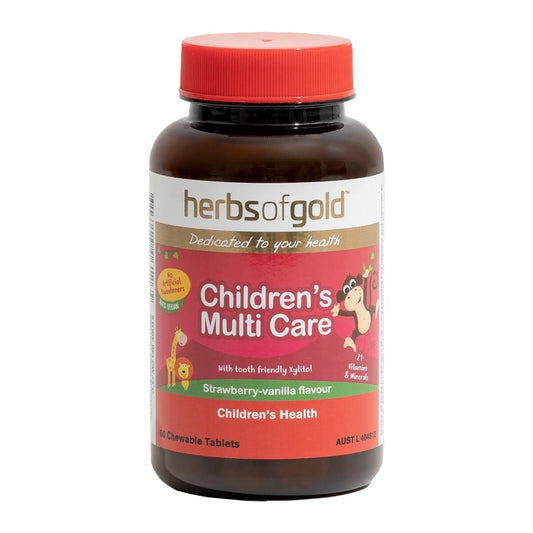 Herbs of Gold Children's Multi Care - 60 tablets