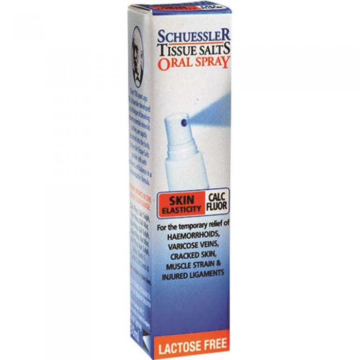 Schuessler Tissue Salts Elasticity Calc Fluor Spray - 30 mL