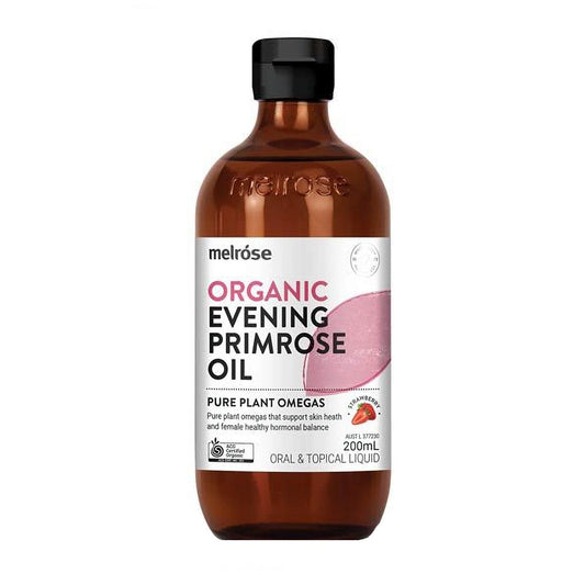 Melrose Organic Evening Primrose Oil - 200 mL Strawberry