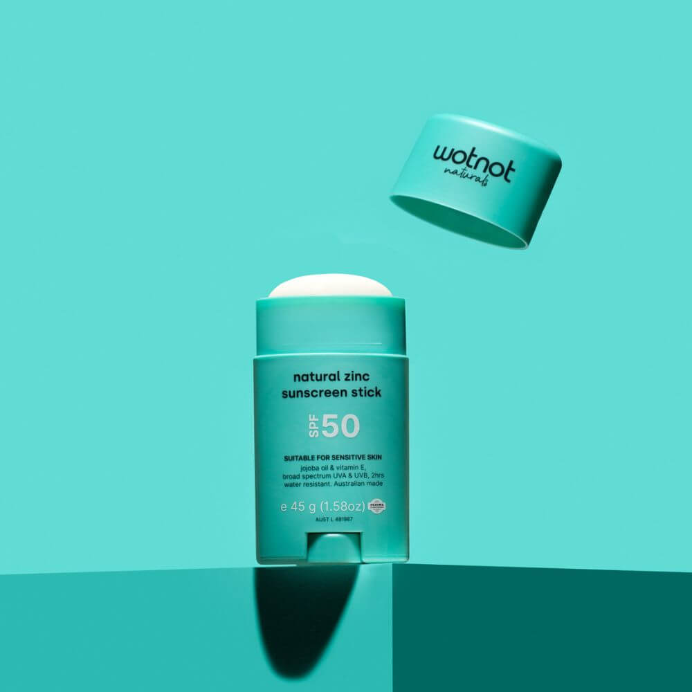 Wotnot Natural Zinc Sunscreen Stick SPF 50 45g – additional image 8