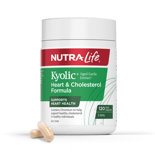 Nutra-Life Kyolic Heart & Cholesterol Formula - 120 capsules