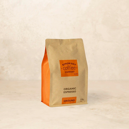 Byron Bay Coffee Company BBCC- Organic Espresso Whole Bean 250g