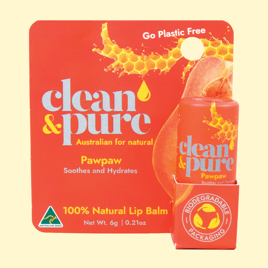 Clean & Pure Pawpaw Lip Balm 6g